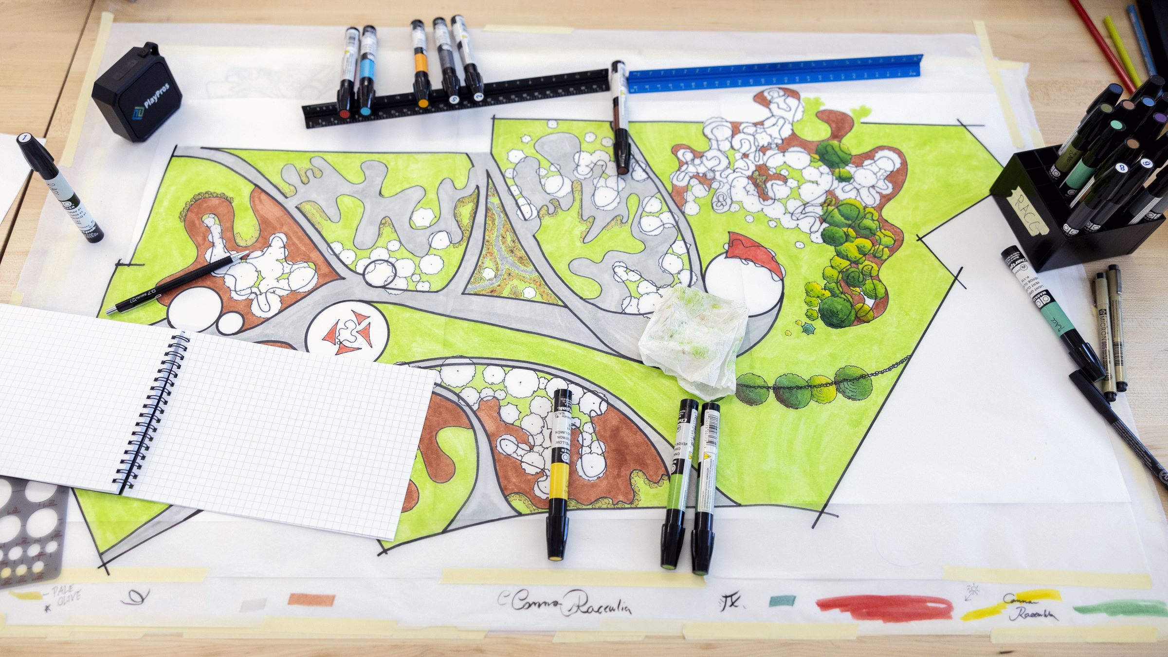 Landscape architecture blends design, art and science and imagination to solve complex problems in the environment. Photo by Sabrina Hounshell.
