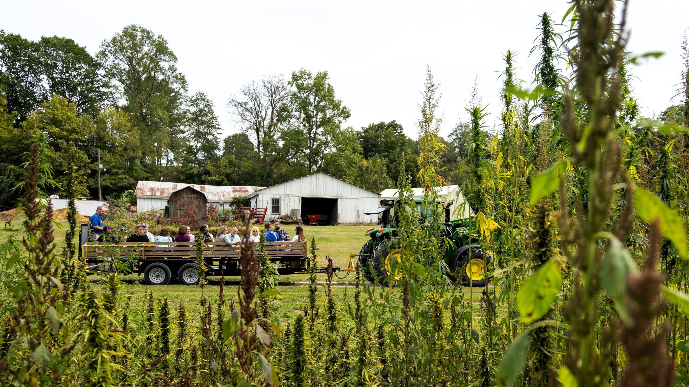 Touring the Robinson Center property was a highlight for this year's Engagement Academy participants. Photo by UK student Sam Colmar with the Kentucky Kernel