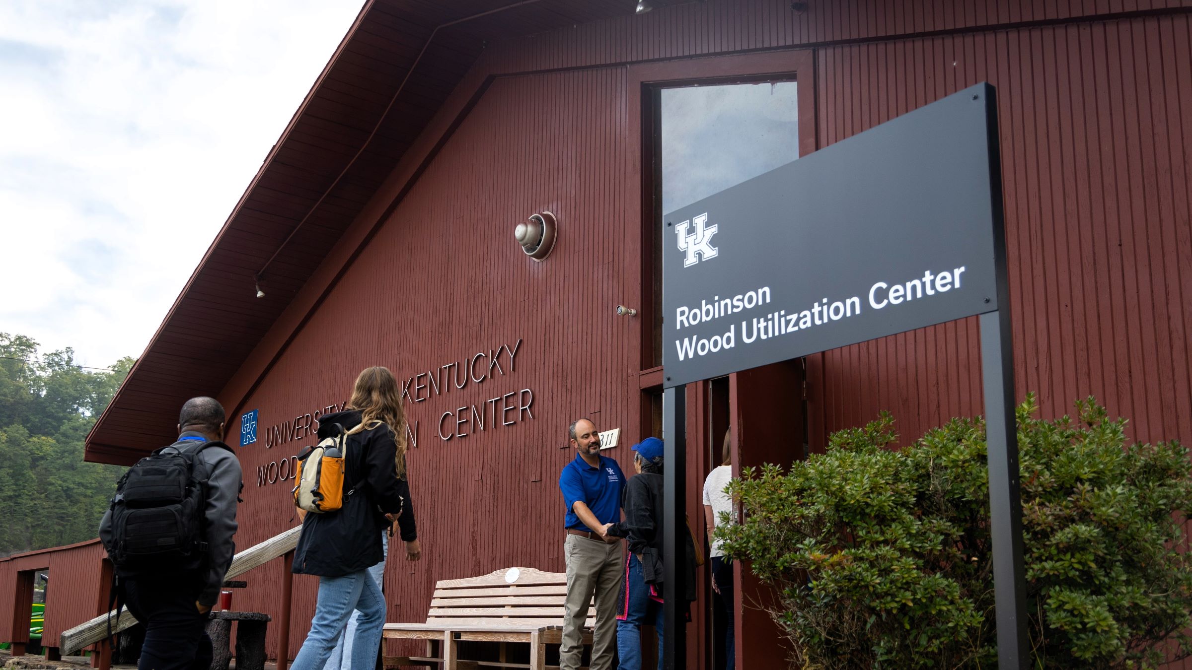 Engagement Academy participants were welcomed by Daniel Wilson, the Robinson Center director. Photo by UK student, Sam Colmar of the Kentucky Kernel