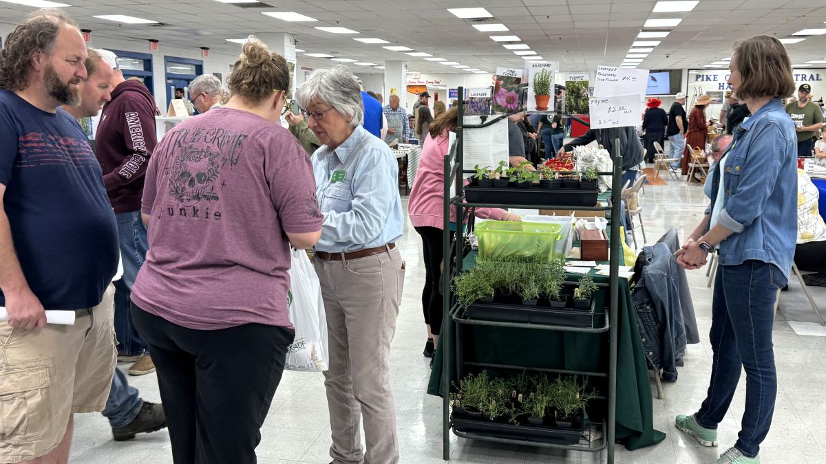 Participants could save, buy, trade and share heirloom seeds with vendors at the event. Photo provided by Emily Davis.