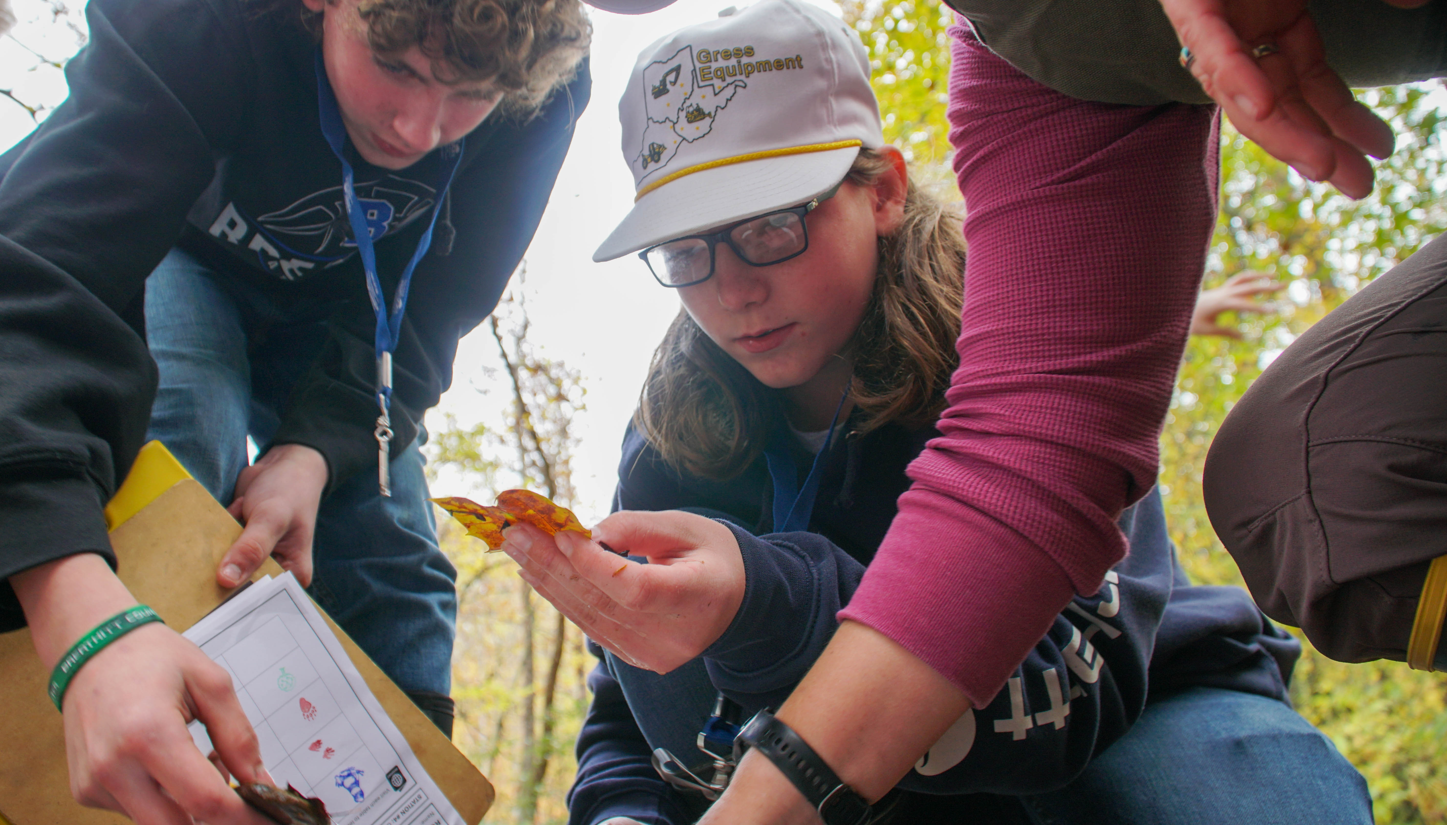 Robinson Forest Flash Field Day 2025 event in Clayhole, Kentucky. Photo by Zoey Ortega.