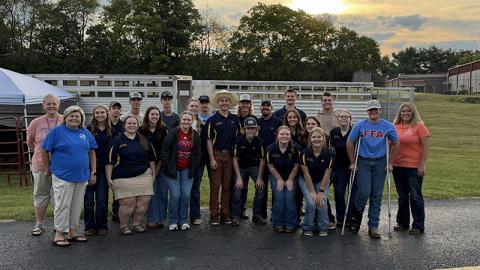 Mercer County Extension community partners for agricultural literacy event.