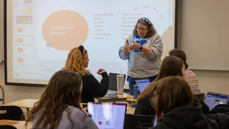 From concept to classroom: UK Agricultural Education and Advocacy students gain valuable skills through statewide initiative